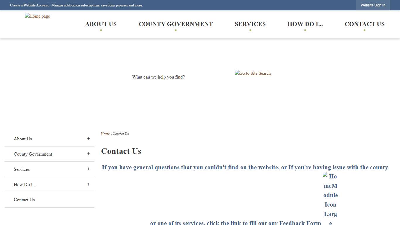 Contact Us Le Sueur County, MN